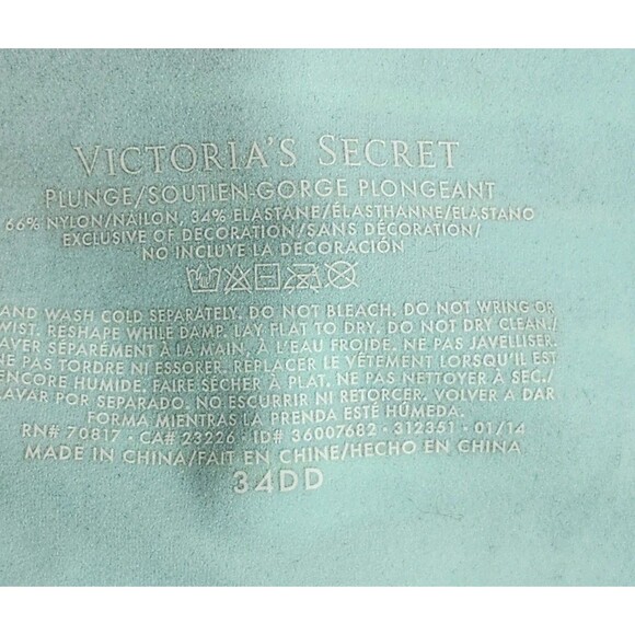 Victoria's Secret Push-Up Bras Lot (3) 34D Padded Sexy Lingerie Bundle - Picture 3 of 16